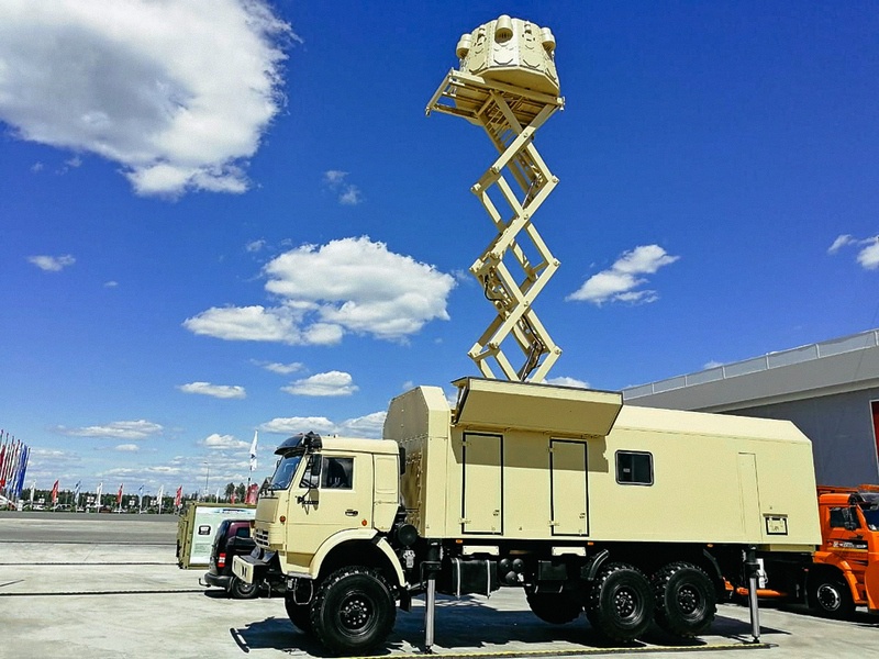 Станция радиотехнической разведки ПОСТ-3М.