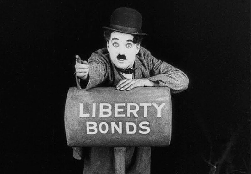 Чарли Чаплин снял специальную агитационную короткометражку под названием «Облигация».
