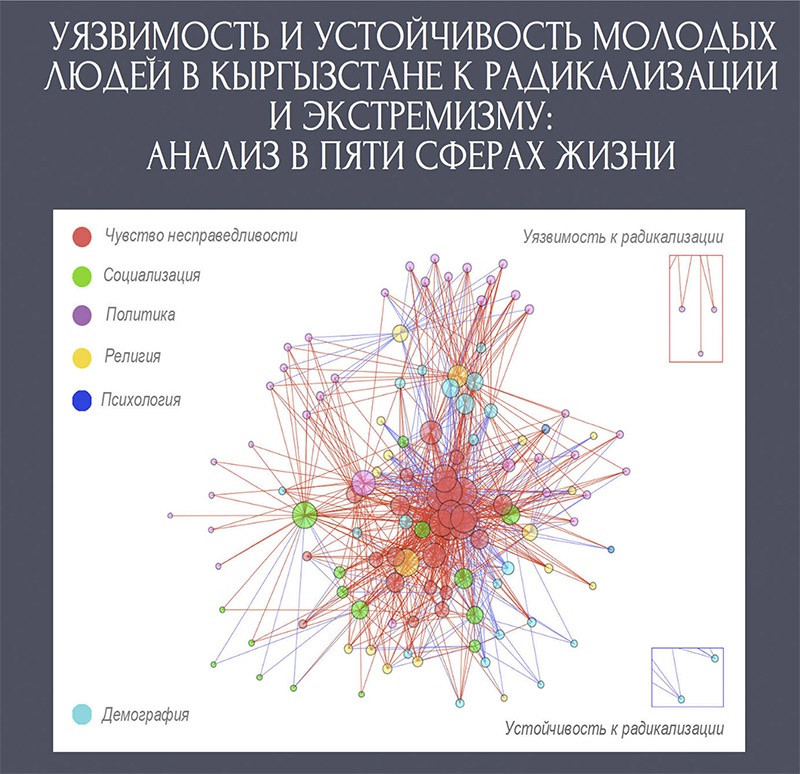 Институт исламоведения в Бишкеке в 2019 году опубликовал результаты исследования под названием «Уязвимость и устойчивость молодых людей в Кыргызстане к радикализации и экстремизму».