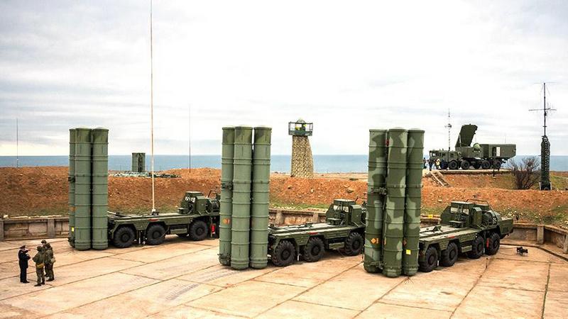 Российский комплекс ПВО в Калининградской области.