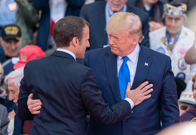 Трамп для Макрона был бы лучше Байдена.